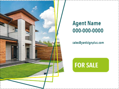 Custom Outdoor Yard Signs Multiple Sizes Real Estate