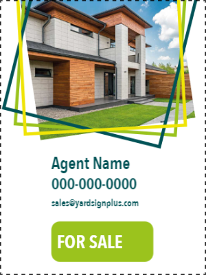 Custom Outdoor Yard Signs Multiple Sizes Real Estate