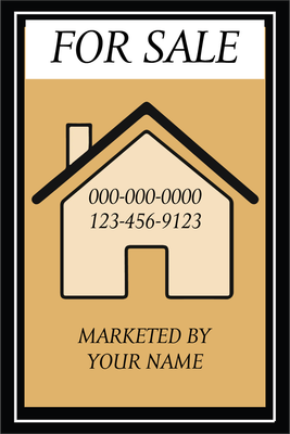 Custom Outdoor Yard Signs Multiple Sizes Home For Sale