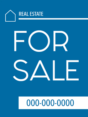 Custom Outdoor Yard Signs Multiple Sizes Real Estate