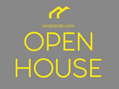 Custom Outdoor Yard Signs Multiple Sizes Open House
