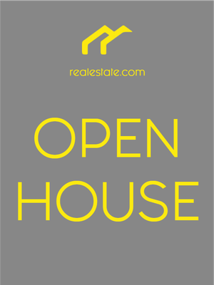 Custom Outdoor Yard Signs Multiple Sizes Open House