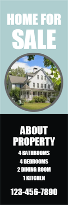 Custom Outdoor Yard Signs Multiple Sizes Home For Sale