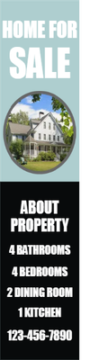 Custom Outdoor Yard Signs Multiple Sizes Home For Sale