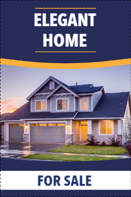Custom Outdoor Yard Signs Multiple Sizes Elegant Home