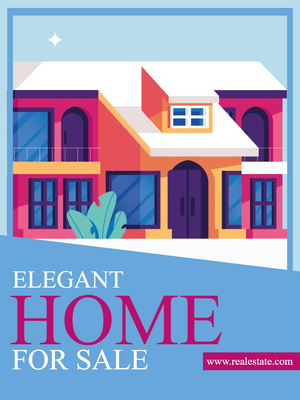 Custom Outdoor Yard Signs Multiple Sizes Elegant Home For Sale