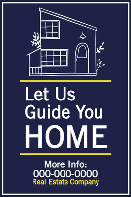 Custom Outdoor Yard Signs Multiple Sizes Guide You Home