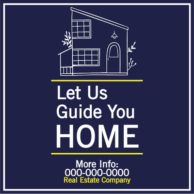 Custom Outdoor Yard Signs Multiple Sizes Guide You Home
