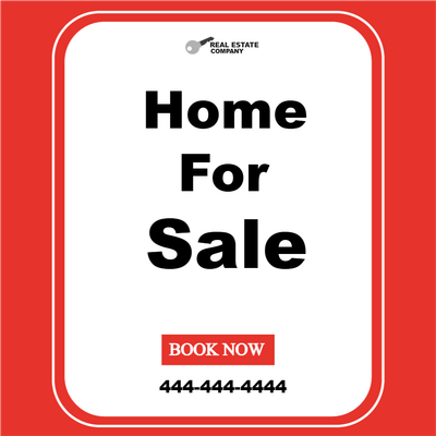 Custom Outdoor Yard Signs Multiple Sizes Home For Sale
