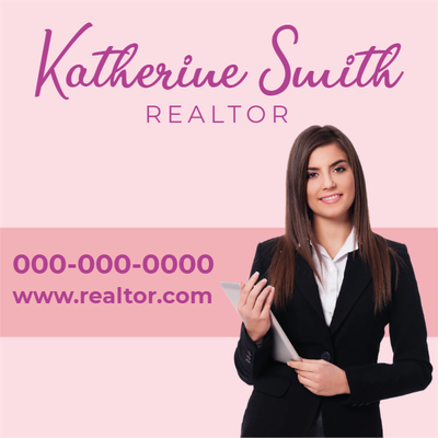 Custom Outdoor Yard Signs Multiple Sizes Smith Realtor