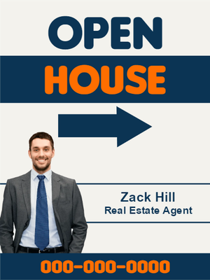 Custom Outdoor Yard Signs Multiple Sizes Real Estate Agent