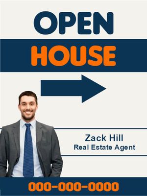 Custom Outdoor Yard Signs Multiple Sizes Real Estate Agent