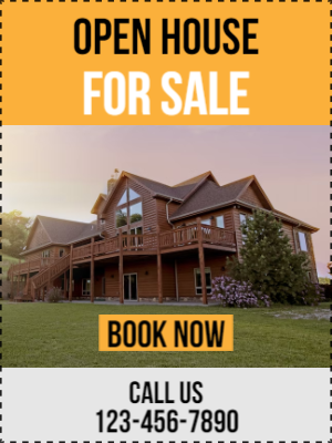 Custom Outdoor Yard Signs Multiple Sizes Open House Sale