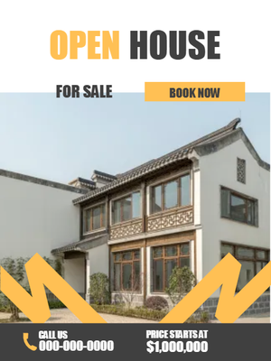 Custom Outdoor Yard Signs Multiple Sizes Open House
