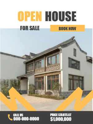 Custom Outdoor Yard Signs Multiple Sizes Open House