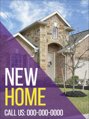 Custom Outdoor Yard Signs Multiple Sizes New Home