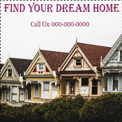 Custom Outdoor Yard Signs Multiple Sizes Your Dream Home