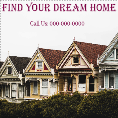 Custom Outdoor Yard Signs Multiple Sizes Your Dream Home