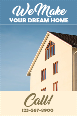 Custom Outdoor Yard Signs Multiple Sizes Dream Home