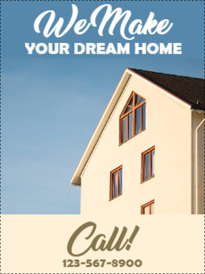 Custom Outdoor Yard Signs Multiple Sizes Dream Home