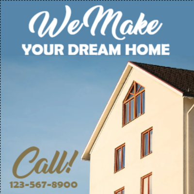 Custom Outdoor Yard Signs Multiple Sizes Dream Home