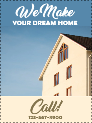 Custom Outdoor Yard Signs Multiple Sizes Dream Home
