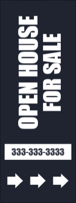 Custom Outdoor Yard Signs Multiple Sizes Real Estate Open House