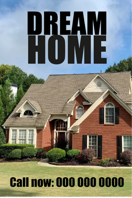 Custom Outdoor Yard Signs Multiple Sizes Dream Home