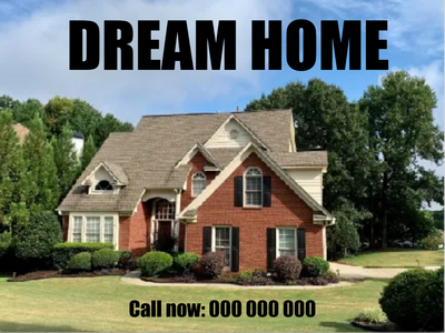 Custom Outdoor Yard Signs Multiple Sizes Dream Home