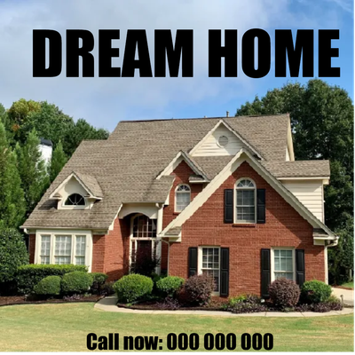 Custom Outdoor Yard Signs Multiple Sizes Dream Home