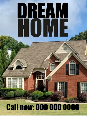 Custom Outdoor Yard Signs Multiple Sizes Dream Home
