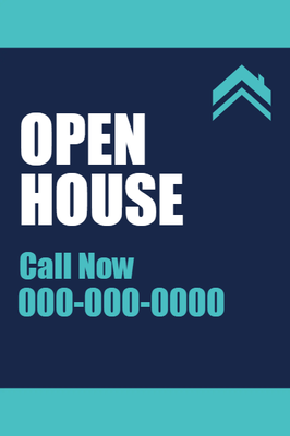 Custom Outdoor Yard Signs Multiple Sizes Amazing Open House
