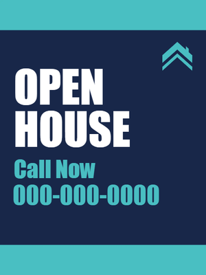 Custom Outdoor Yard Signs Multiple Sizes Amazing Open House