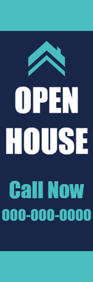Custom Outdoor Yard Signs Multiple Sizes Amazing Open House
