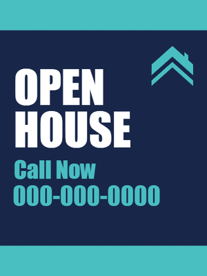 Custom Outdoor Yard Signs Multiple Sizes Amazing Open House