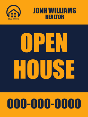 Custom Outdoor Yard Signs Multiple Sizes John Williams Realtor