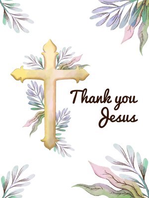 Custom Outdoor Yard Signs Multiple Sizes Thank You Jesus