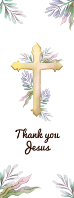 Custom Outdoor Yard Signs Multiple Sizes Thank You Jesus