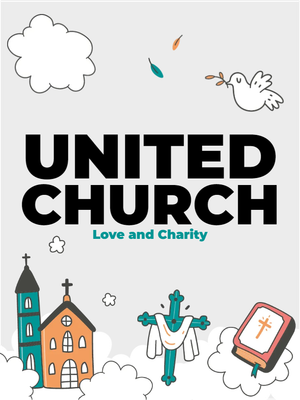 Custom Outdoor Yard Signs Multiple Sizes United Church