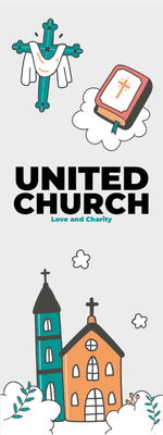Custom Outdoor Yard Signs Multiple Sizes United Church