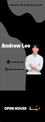 Custom Outdoor Yard Signs Multiple Sizes Open House Andrew