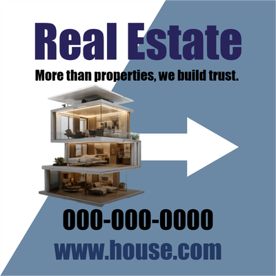 Custom Outdoor Yard Signs Multiple Sizes We Build Trust
