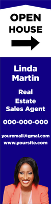 Custom Outdoor Yard Signs Multiple Sizes Open House