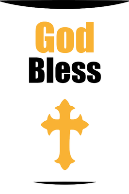 Custom Outdoor Yard Signs Multiple Sizes God Bless