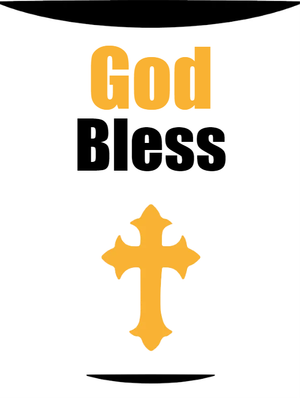 Custom Outdoor Yard Signs Multiple Sizes God Bless