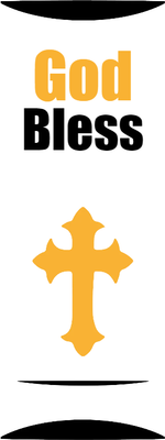 Custom Outdoor Yard Signs Multiple Sizes God Bless
