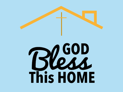 Custom Outdoor Yard Signs Multiple Sizes God Bless This Home