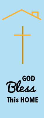 Custom Outdoor Yard Signs Multiple Sizes God Bless This Home