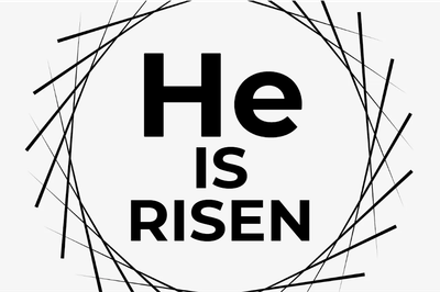 Custom Outdoor Yard Signs Multiple Sizes He Is Risen