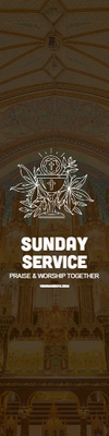 Custom Outdoor Yard Signs Multiple Sizes Sunday Service
